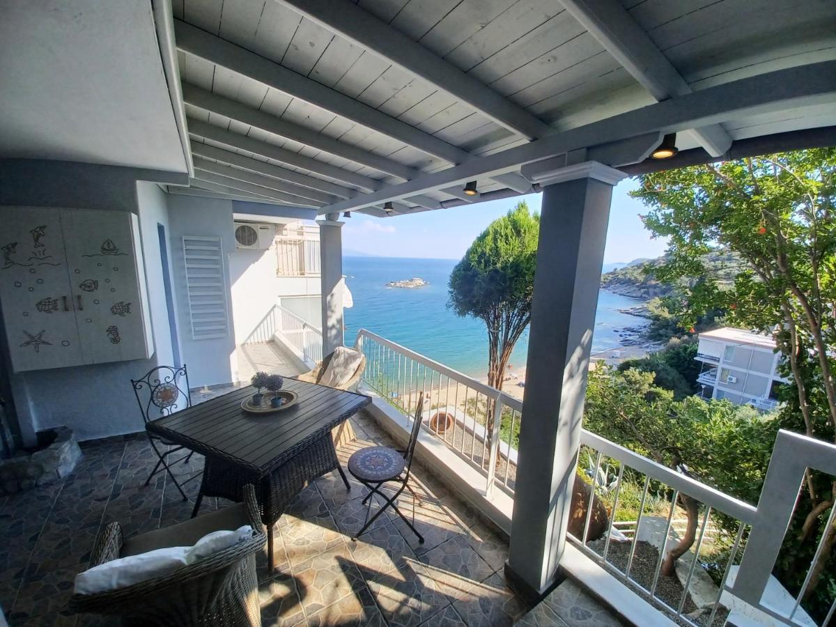 Balcony By The Sea Apartment Palaiontsiflikion Exterior photo